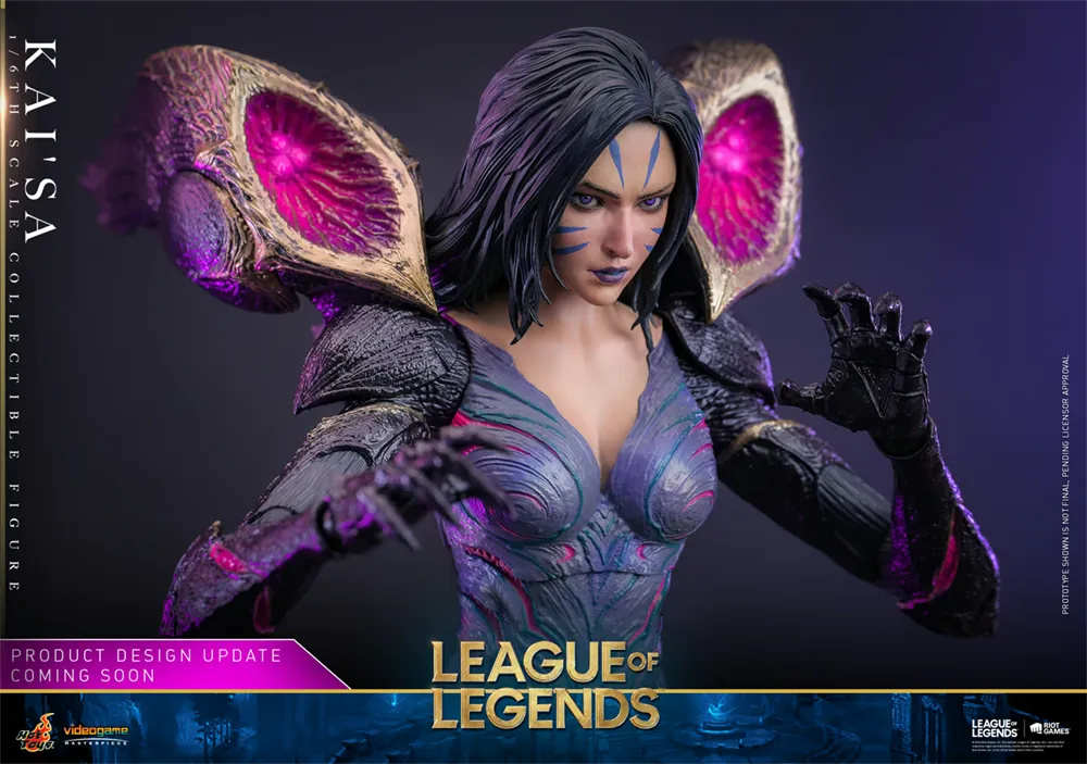 HOTVGM57 League Of Legends - Kai'Sa 1:6 Scale Collectable Action Figure - Pure Arts - Titan Pop Culture