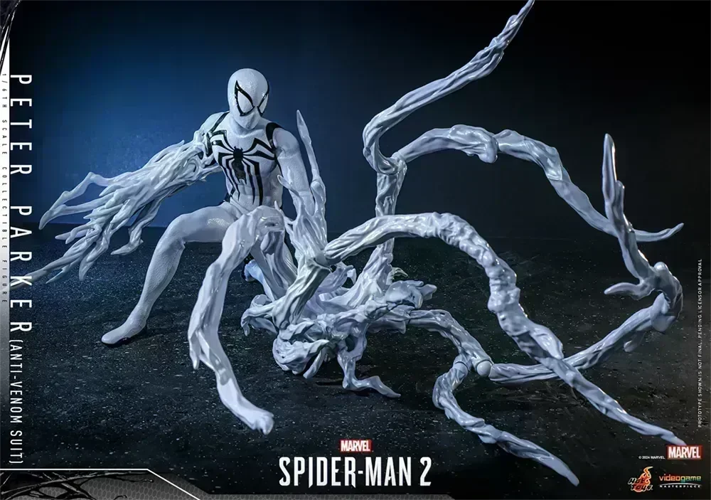 HOTVGM69 SpiderMan 2 (VG'23) - Peter Parker (Anti-Venom Suit) 1:6 Figure - Hot Toys - Titan Pop Culture