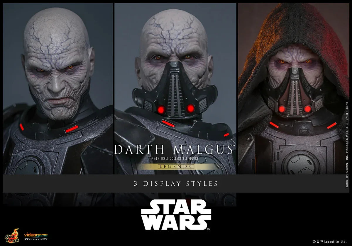 Star Wars - Figura de acción coleccionable de Darth Malgus a escala 1:6
