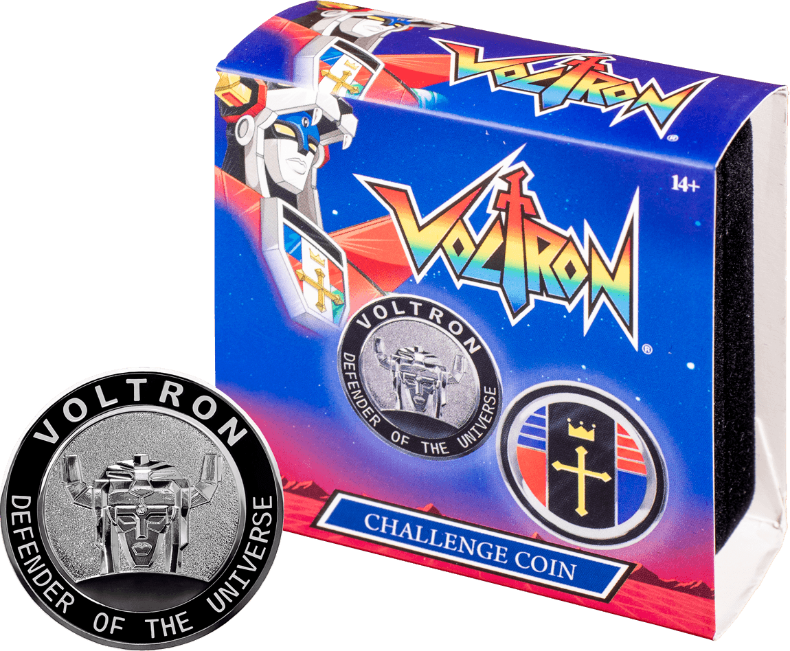IKO1666 Voltron - Challenge Coin - Ikon Collectables - Titan Pop Culture