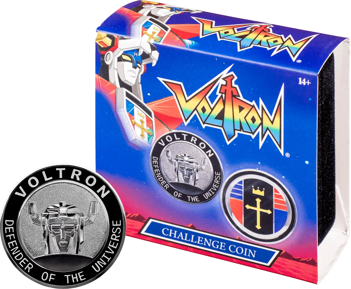 IKO1666 Voltron - Challenge Coin - Ikon Collectables - Titan Pop Culture