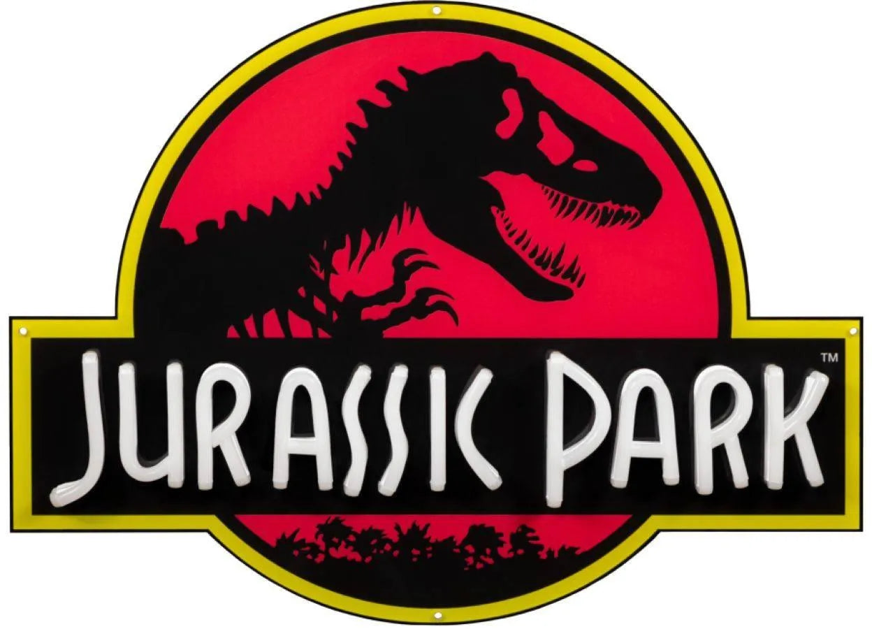 IKO1750 Jurassic Park - Logo Light-Up Neon Logo Sign - Ikon Collectables - Titan Pop Culture