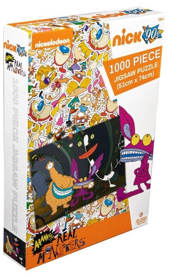 IKO1808 Aaahh!!! Real Monsters - Sewer Tunnel 1000 piece Jigsaw Puzzle - Ikon Collectables - Titan Pop Culture