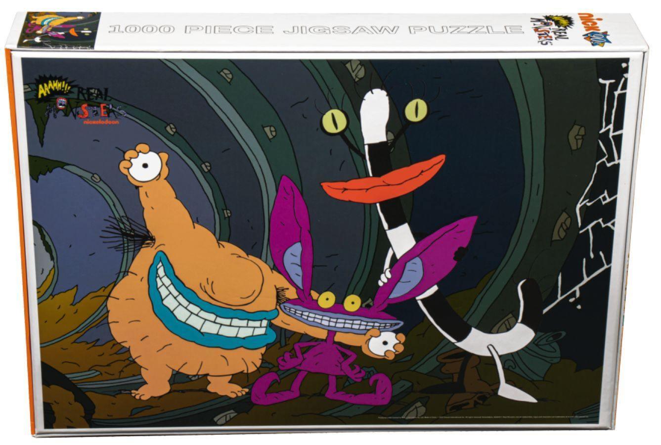 IKO1808 Aaahh!!! Real Monsters - Sewer Tunnel 1000 piece Jigsaw Puzzle - Ikon Collectables - Titan Pop Culture