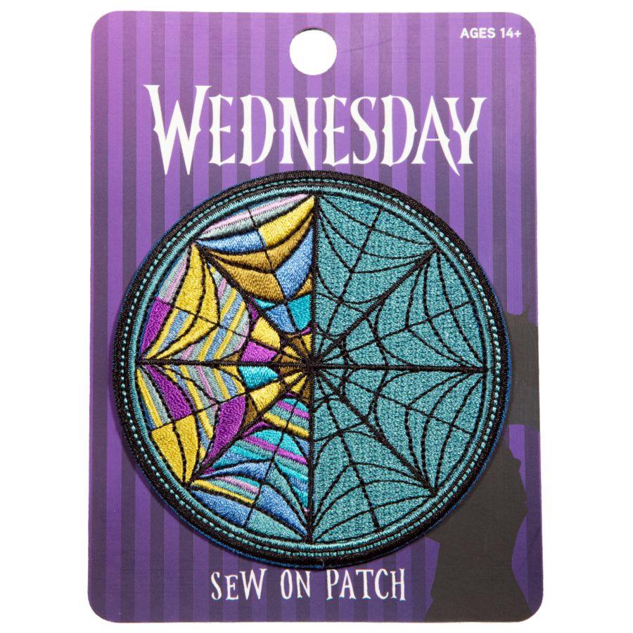 IKO1957 Wednesday - Stained Glass Window Patch - Ikon Collectables - Titan Pop Culture