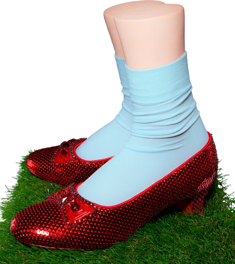 Wizard of Oz - Dorothy and Wicked Witch's Replica Ruby Slippers