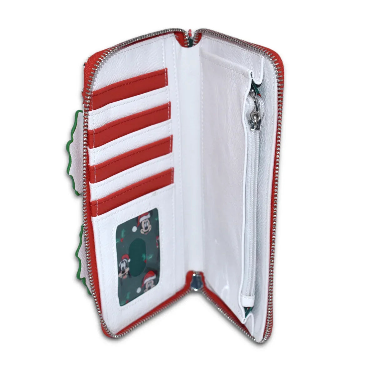 Disney - Mickey Holiday Wreath US Exclusive Zip Around Purse [RS]