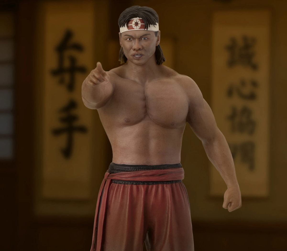 Bloodsport - Chong Li 1:10 Scale PVC Figure