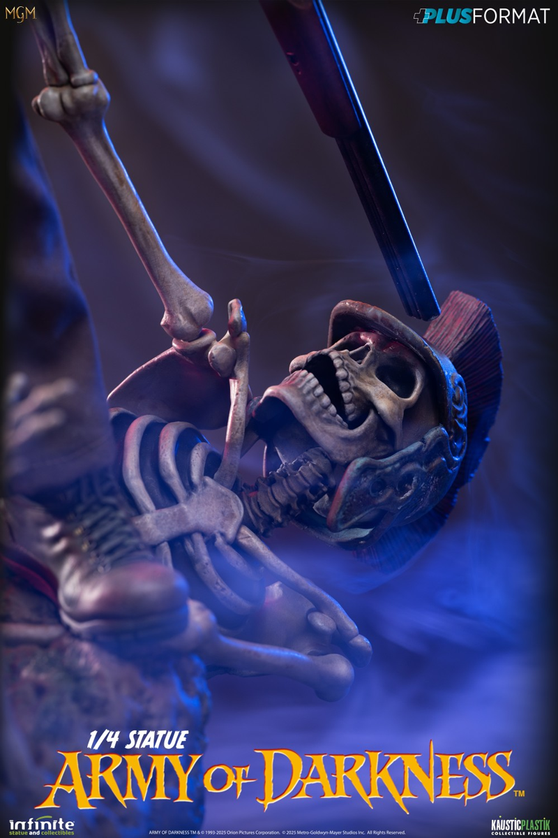 Ejército de las Tinieblas - Estatua de Ash Williams escala 1:4