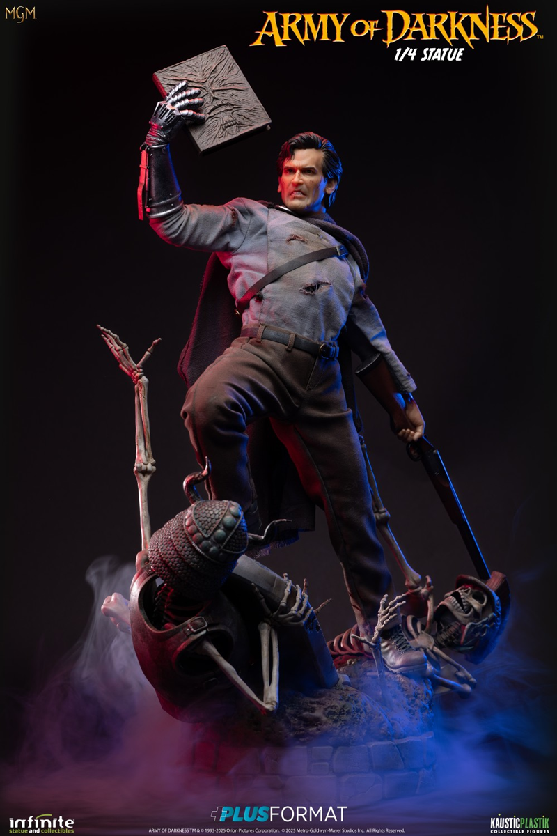 Ejército de las Tinieblas - Estatua de Ash Williams escala 1:4