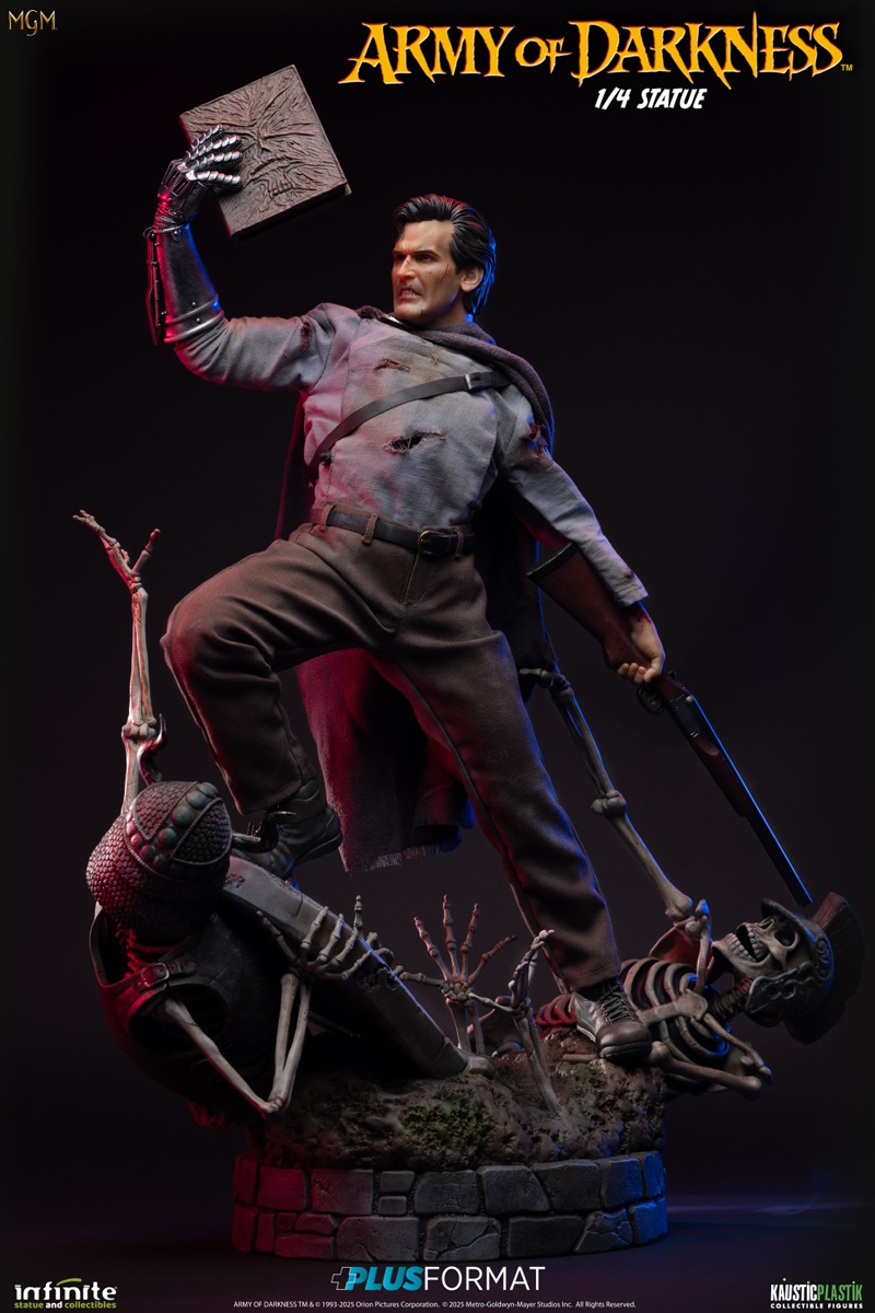 Ejército de las Tinieblas - Estatua de Ash Williams escala 1:4