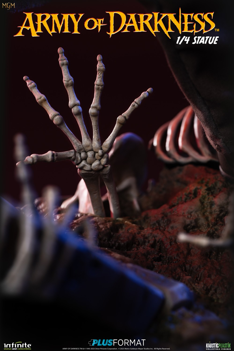 Ejército de las Tinieblas - Estatua de Ash Williams escala 1:4