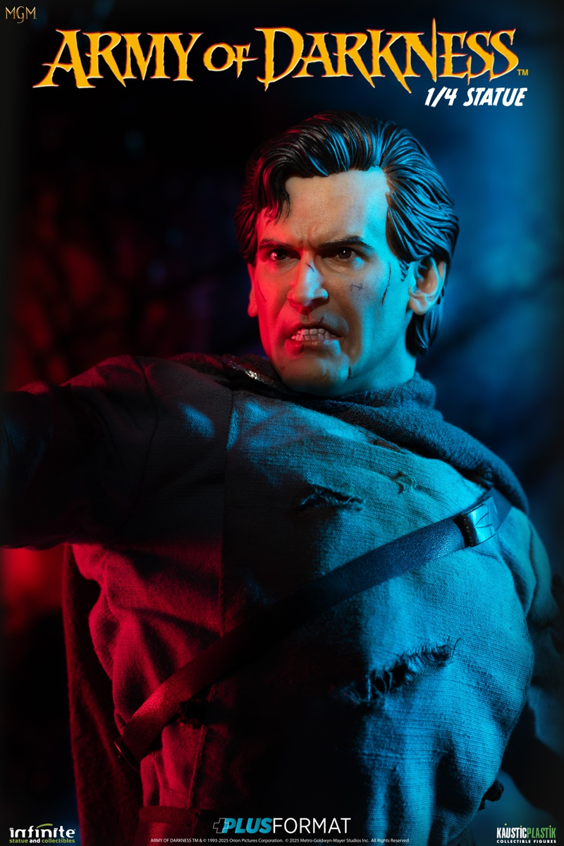 Ejército de las Tinieblas - Estatua de Ash Williams escala 1:4