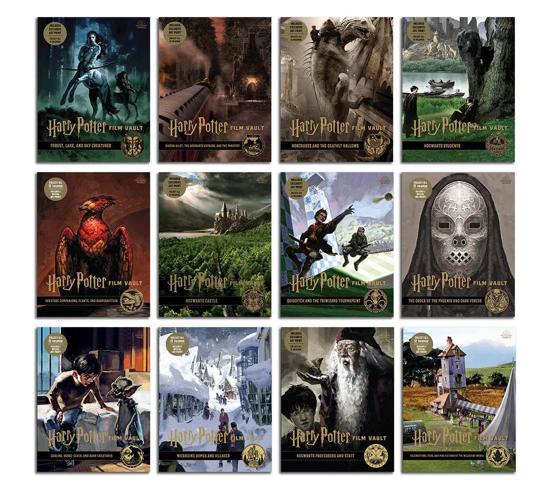 INS909713 Harry Potter - Film Vault: The Complete Series Hardcover Book (Box Set) - Insight Editions - Titan Pop Culture