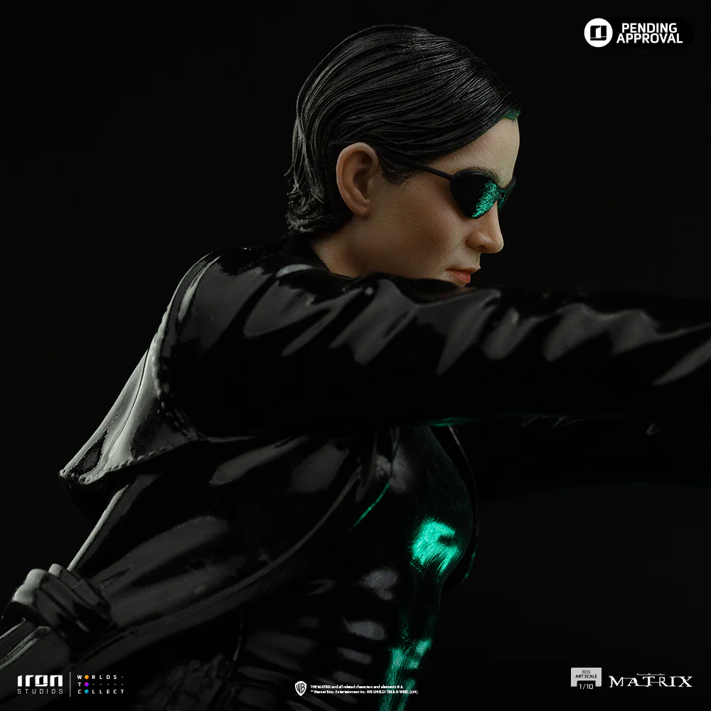 Matrix - Estatua de Trinity a escala 1:10