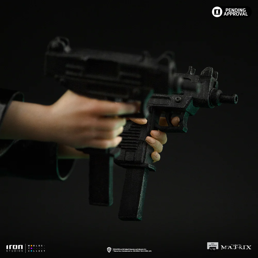 Matrix - Estatua de Trinity a escala 1:10