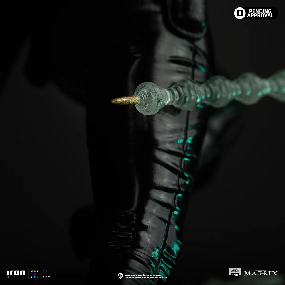 Matrix - Estatua de Trinity a escala 1:10