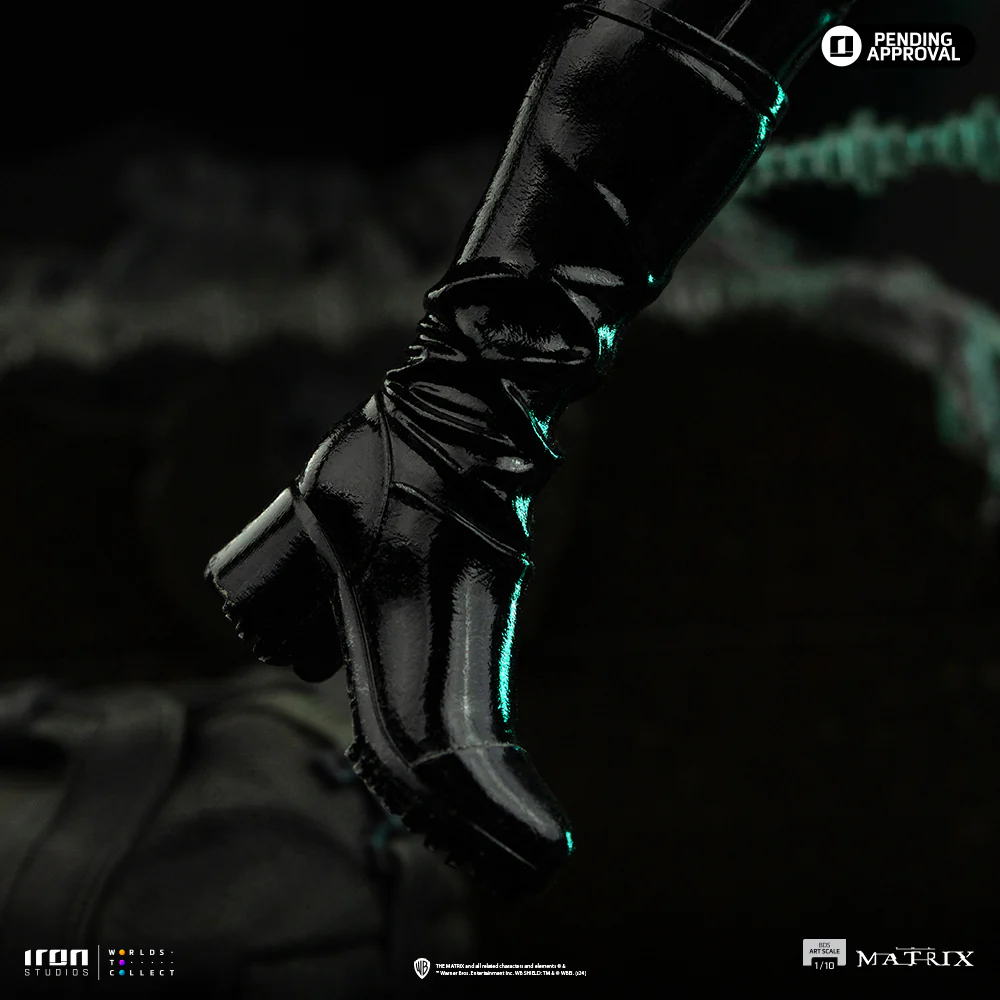 Matrix - Estatua de Trinity a escala 1:10