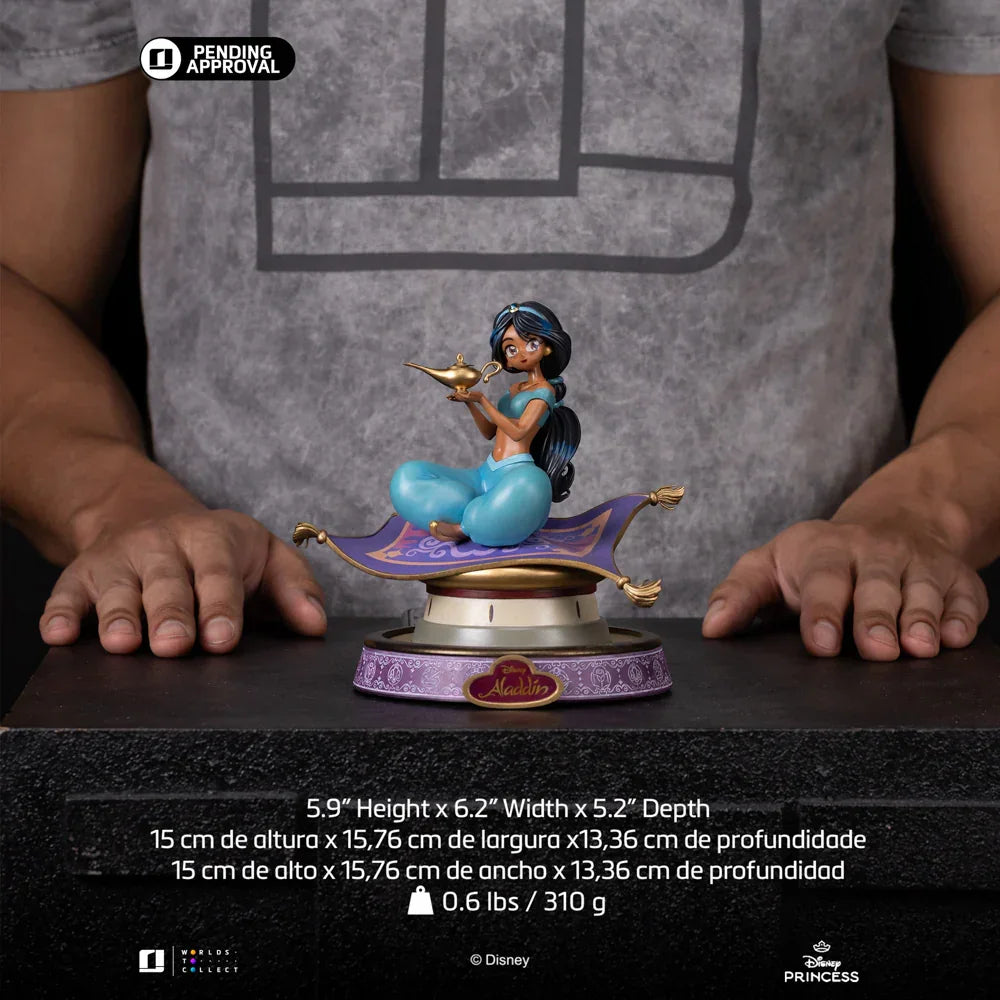 Estatua de PVC de la princesa Jazmín de Aladdin