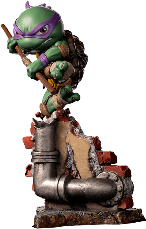 IRO50188 Teenage Mutant Ninja Turtles - Donatello PVC Figure - Iron Studios - Titan Pop Culture