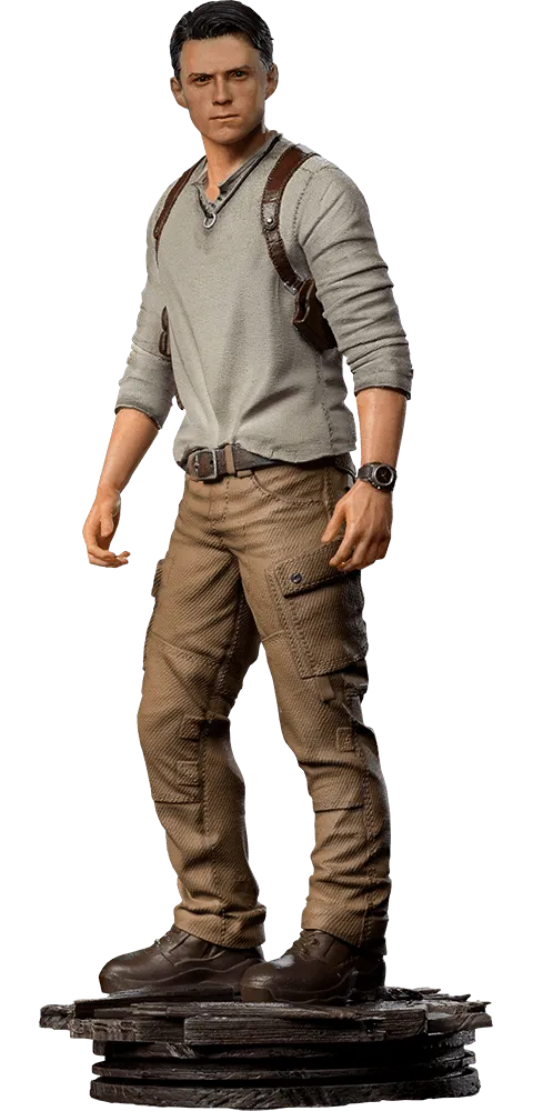 IRO50195 Uncharted - Nathan Drake 1:10 Scale Statue - Iron Studios - Titan Pop Culture