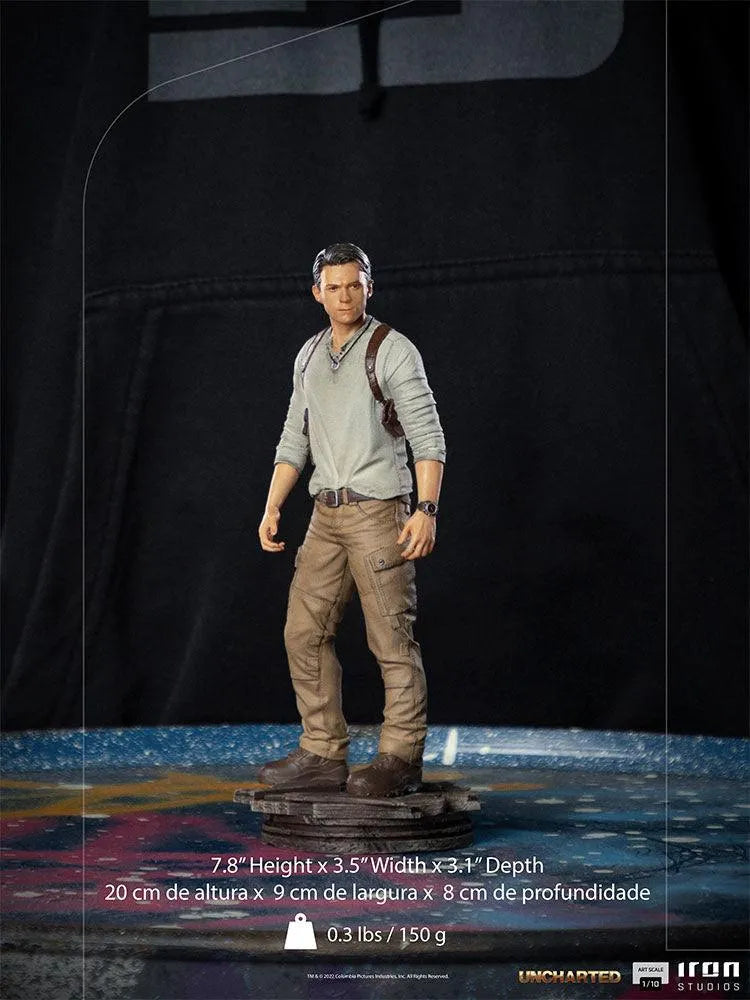 IRO50195 Uncharted - Nathan Drake 1:10 Scale Statue - Iron Studios - Titan Pop Culture