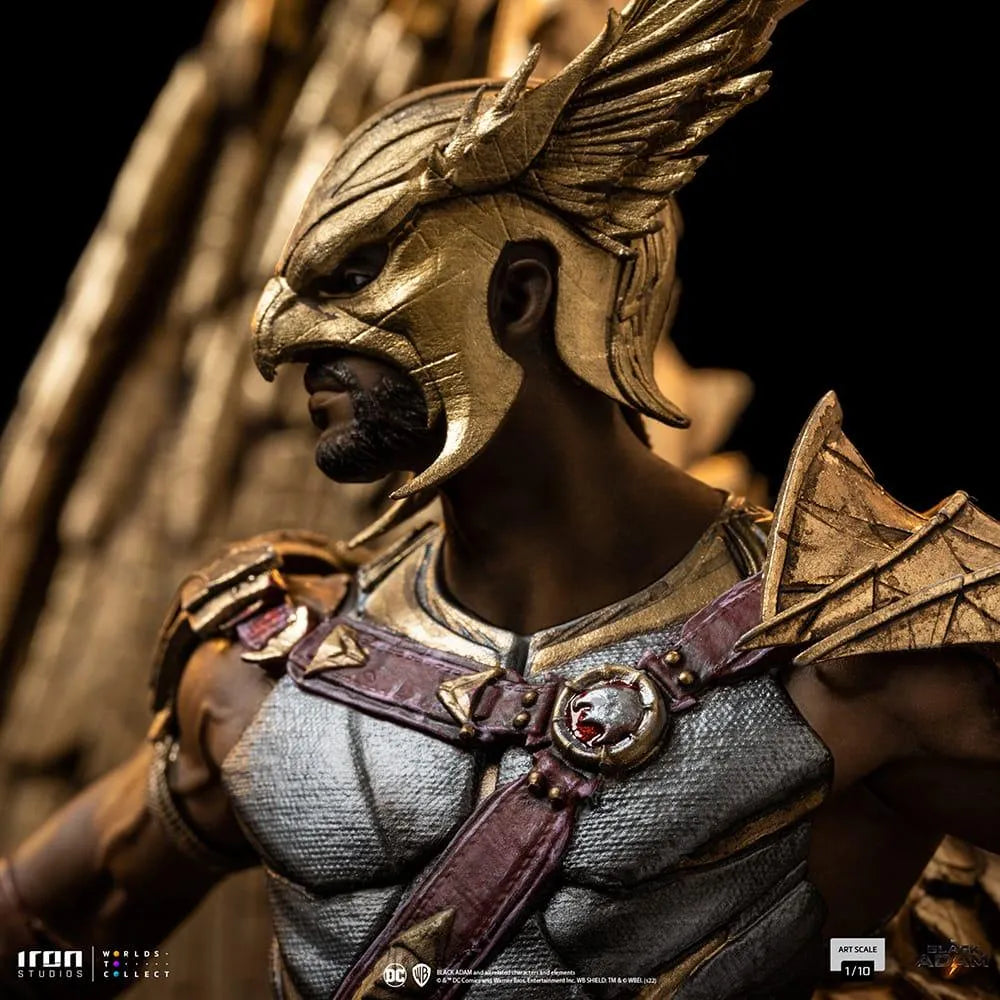 IRO52434 Black Adam - Hawkman 1:10 Scale Statue - Iron Studios - Titan Pop Culture