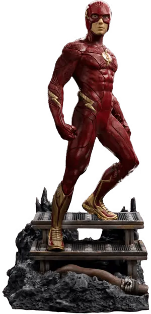 IRO53493 The Flash (2023) - Flash 1:10 Scale Statue - Iron Studios - Titan Pop Culture