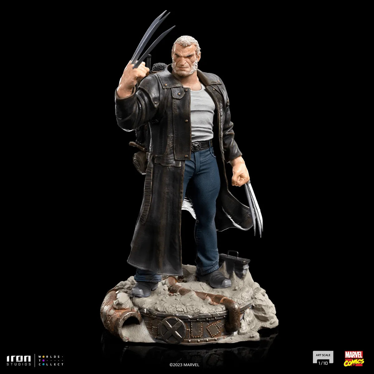 IRO53820 X-Men - Wolverine (Old Man Logan) 1:10 Statue - Iron Studios - Titan Pop Culture