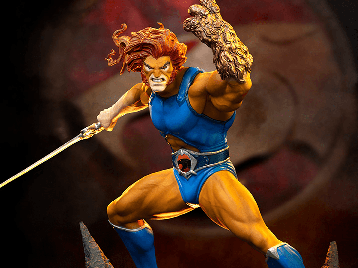 IRO54117 ThunderCats - Lion-O (Battle Ver.) 1:10 Statue - Iron Studios - Titan Pop Culture