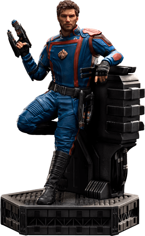 Guardians of the Galaxy: Vol. 3 - Star-Lord 1:10 Scale Statue Statue by Iron Studios | Titan Pop Culture