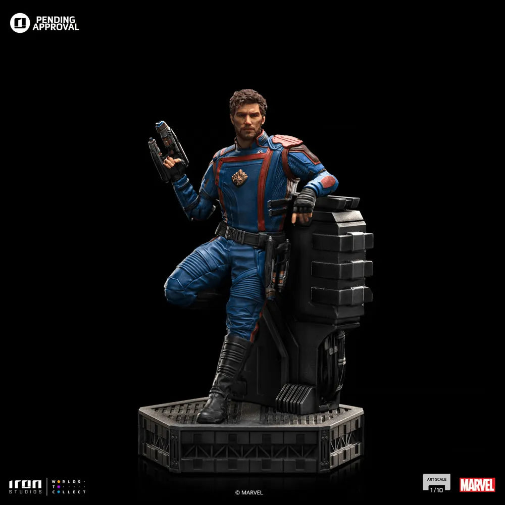 IRO54575 Guardians of the Galaxy: Vol. 3 - Star-Lord 1:10 Scale Statue - Iron Studios - Titan Pop Culture