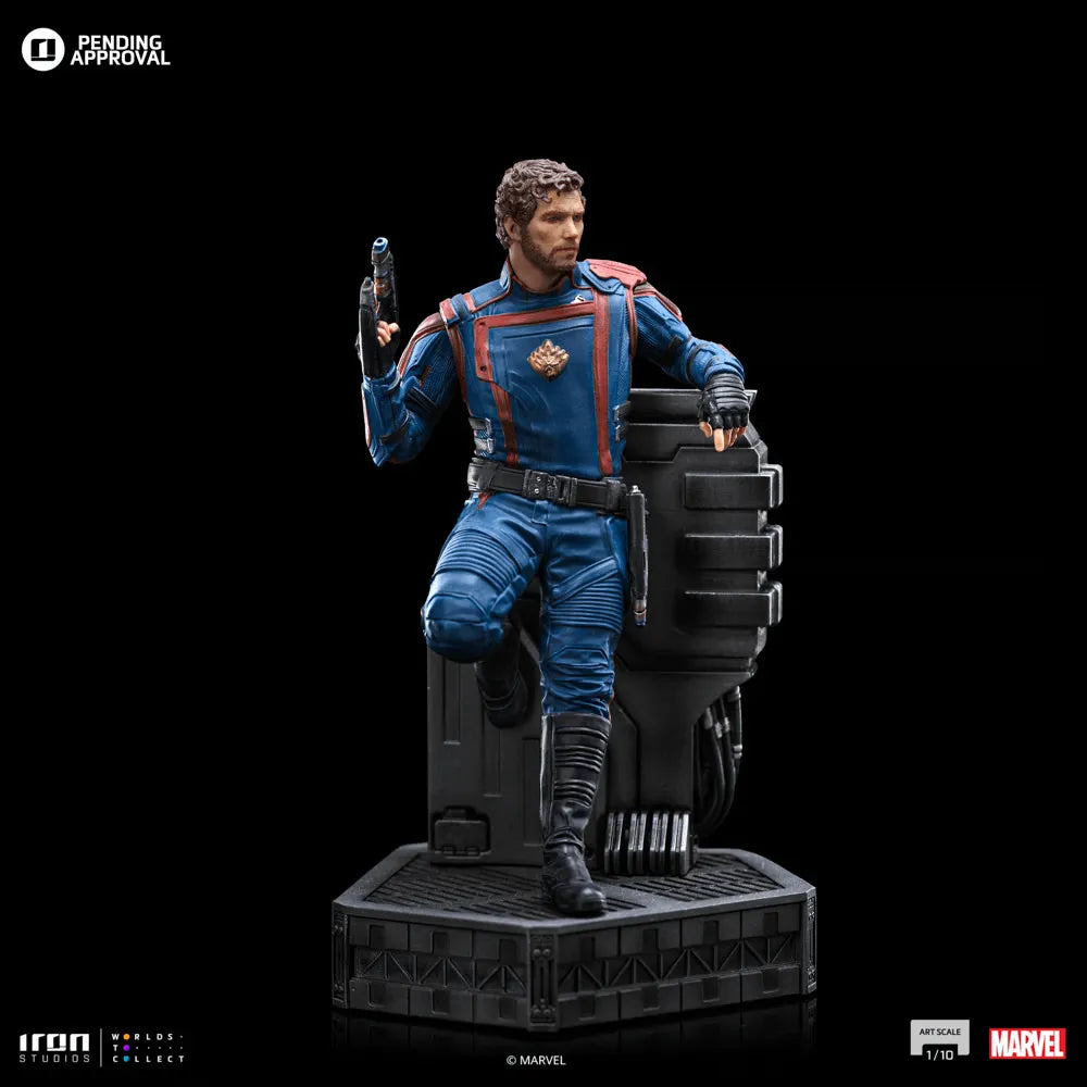 IRO54575 Guardians of the Galaxy: Vol. 3 - Star-Lord 1:10 Scale Statue - Iron Studios - Titan Pop Culture