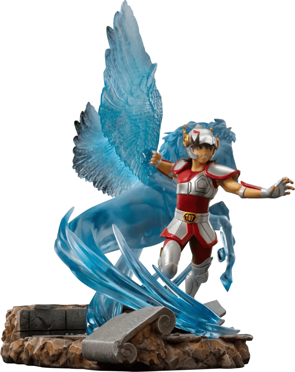 IRO54605 Saint Seiya - Pegasus Seiya Deluxe 1:10 Statue - Iron Studios - Titan Pop Culture