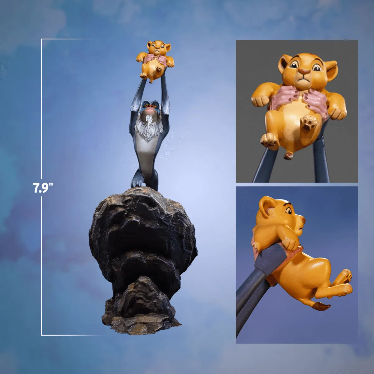 IRO55008 Lion King - Pride Rock 1:10 Scale Diorama - Iron Studios - Titan Pop Culture