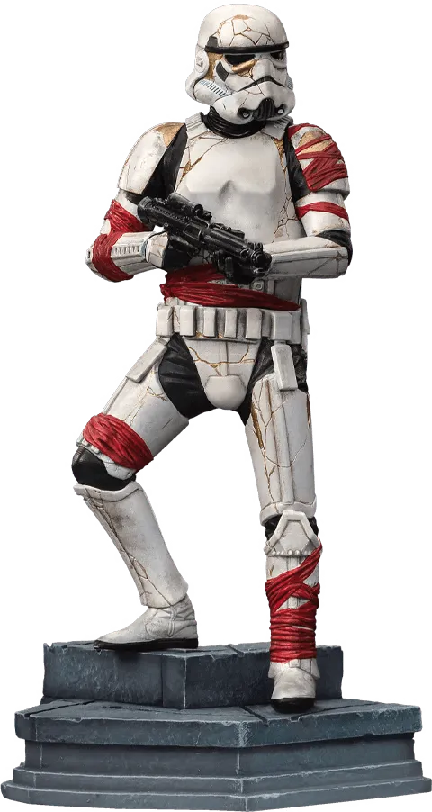 IRO55572 Star Wars: Ahsoka - Night Trooper 1:10 Statue - Iron Studios - Titan Pop Culture