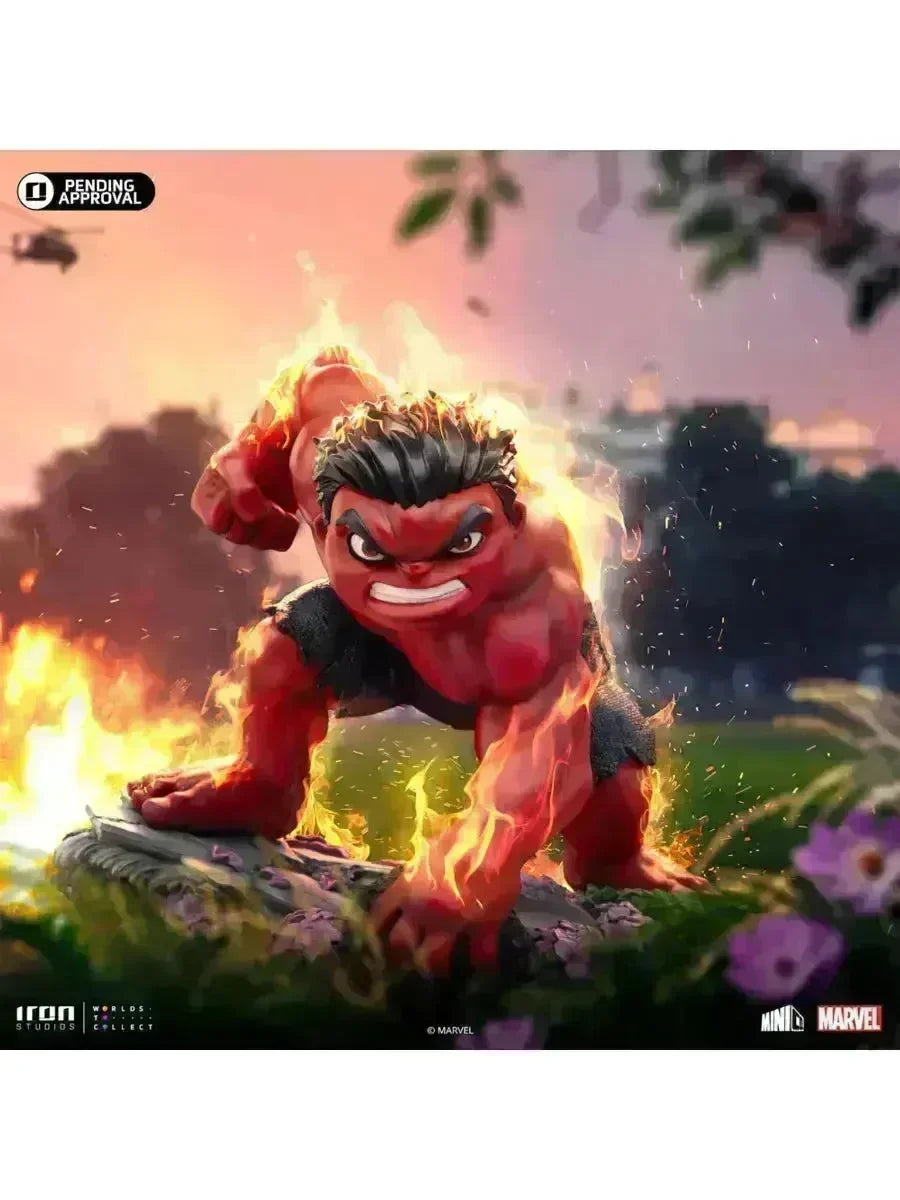 IRO56036 Captain America: Brave New World - Red Hulk MiniCO Vinyl - Iron Studios - Titan Pop Culture