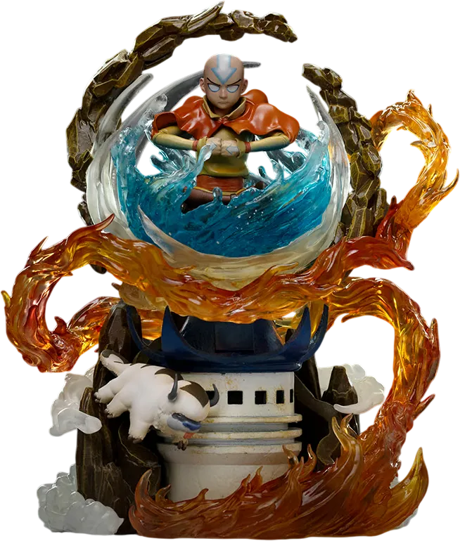 IRO56678 Avatar: The Last Airbender - Aang 1:10 Scale Statue - Iron Studios - Titan Pop Culture
