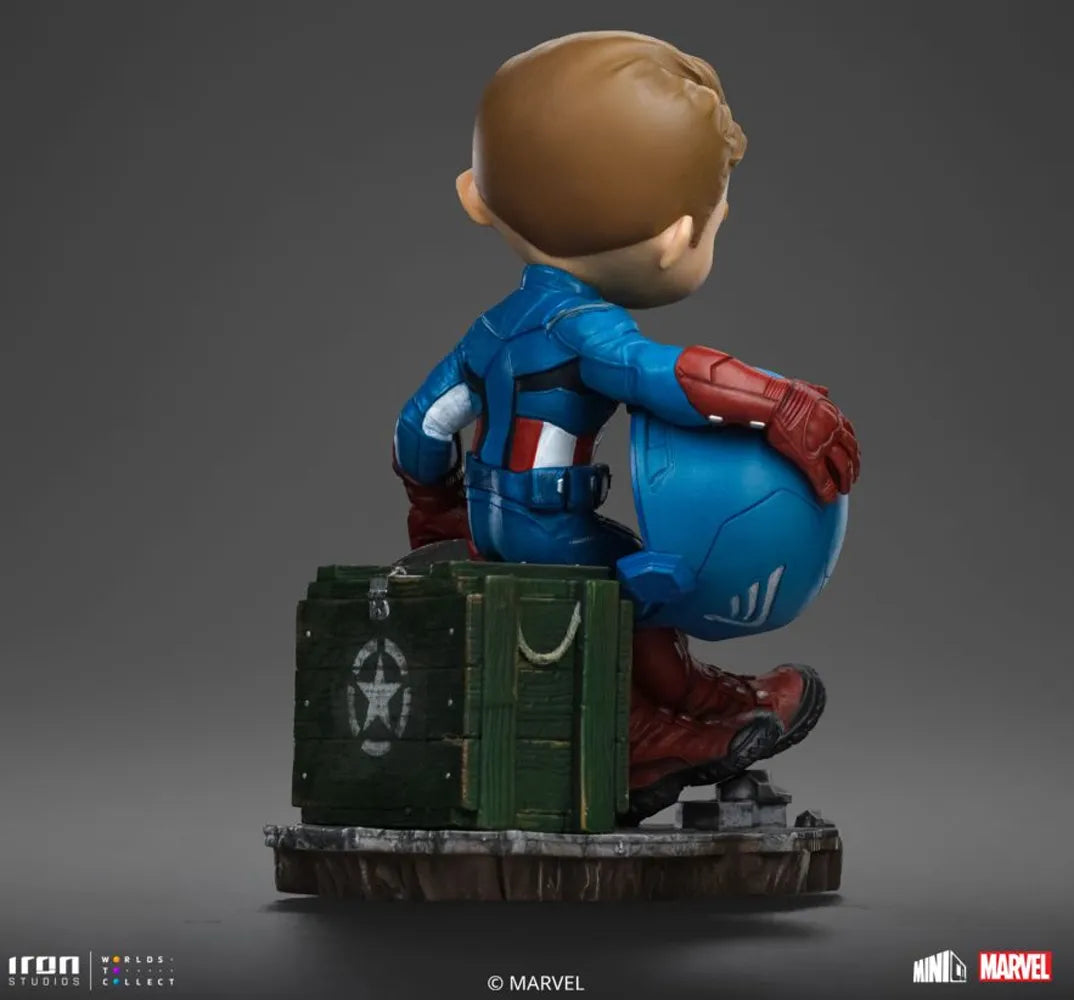 IRO56838 Captain America - Captain America MiniCO Vinyl Figure - Iron Studios - Titan Pop Culture