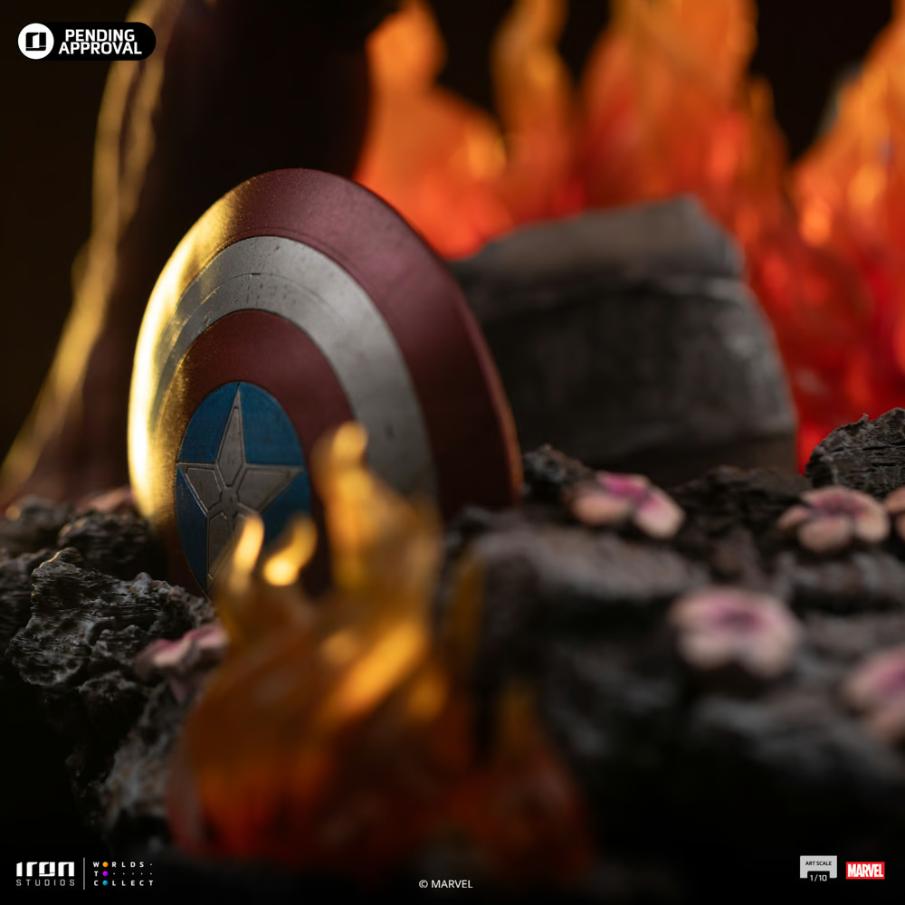 Capitán América: Un mundo feliz - Estatua de Hulk Rojo a escala 1:10