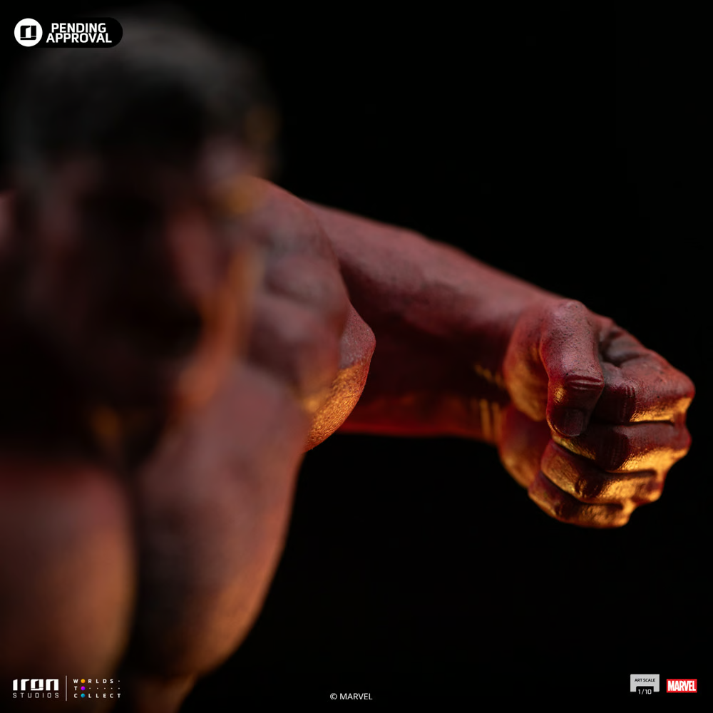 Capitán América: Un mundo feliz - Estatua de Hulk Rojo a escala 1:10