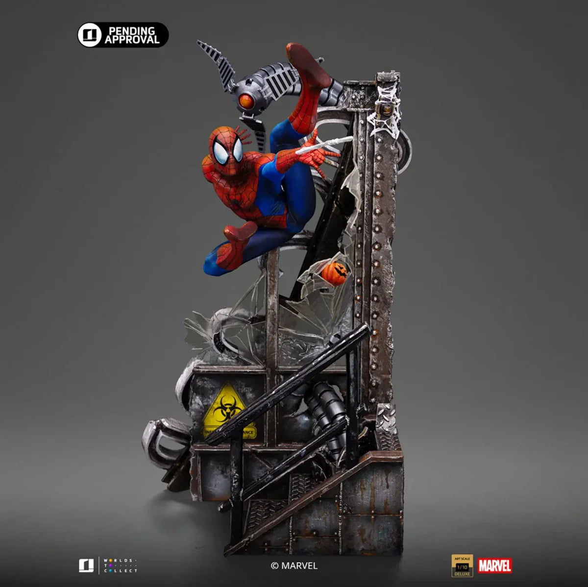 Spider-Man - Estatua a escala 1:10 del décimo aniversario de Spider-Man