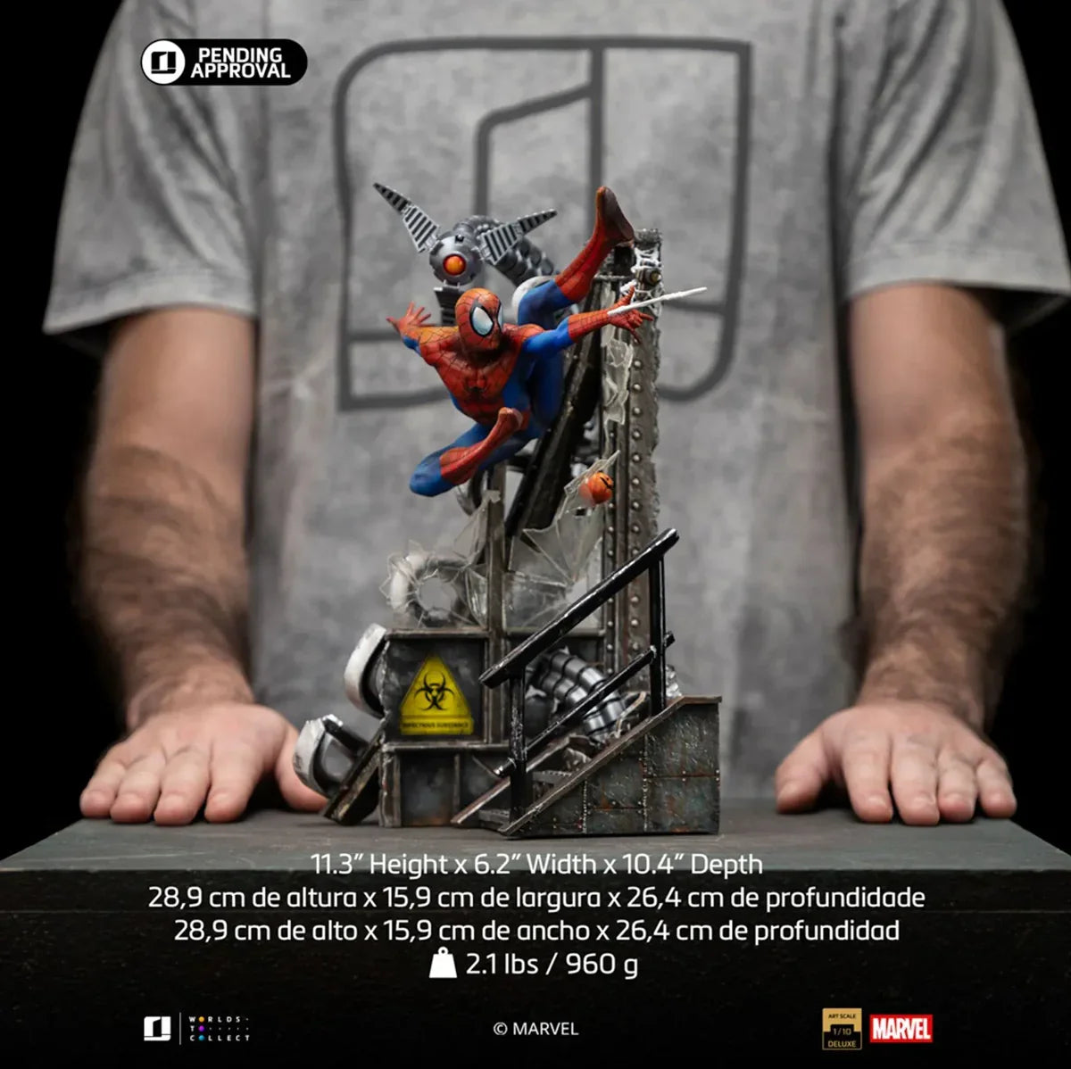 Spider-Man - Estatua a escala 1:10 del décimo aniversario de Spider-Man