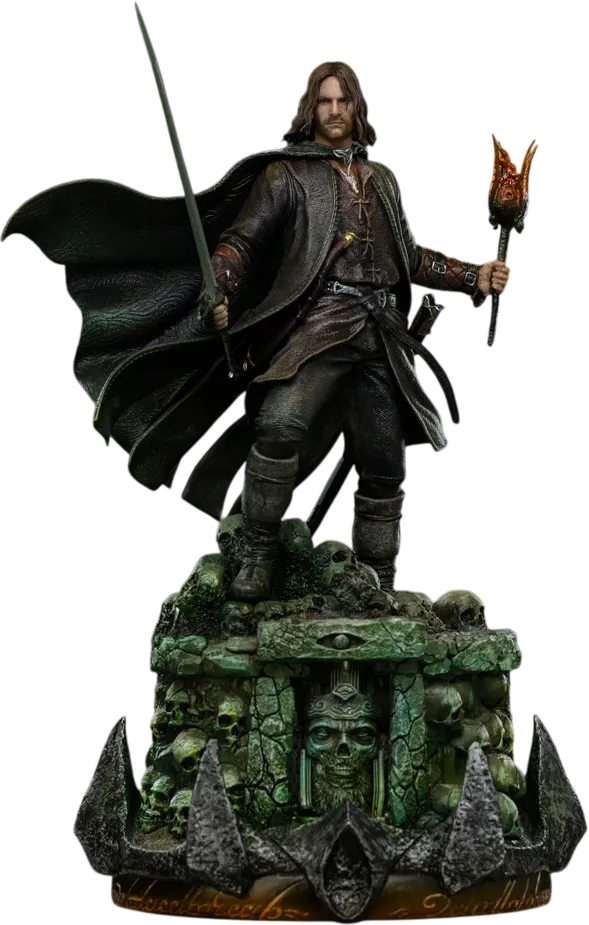 IRO57538 The Lord of the Rings - Aragorn Unleashed 1:10 Scale Statue - Iron Studios - Titan Pop Culture