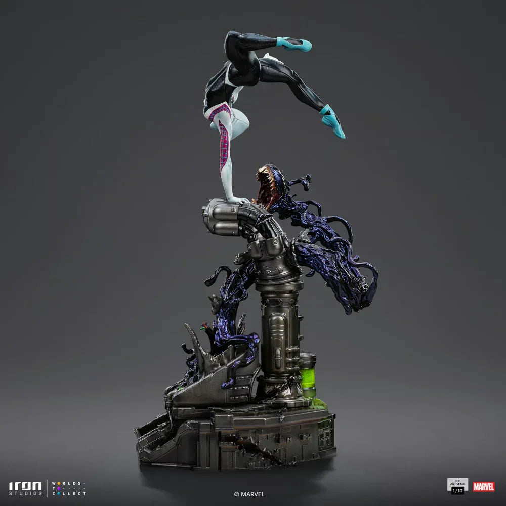 Estatua de Spider-Man - Ghost-Spider a escala 1:10