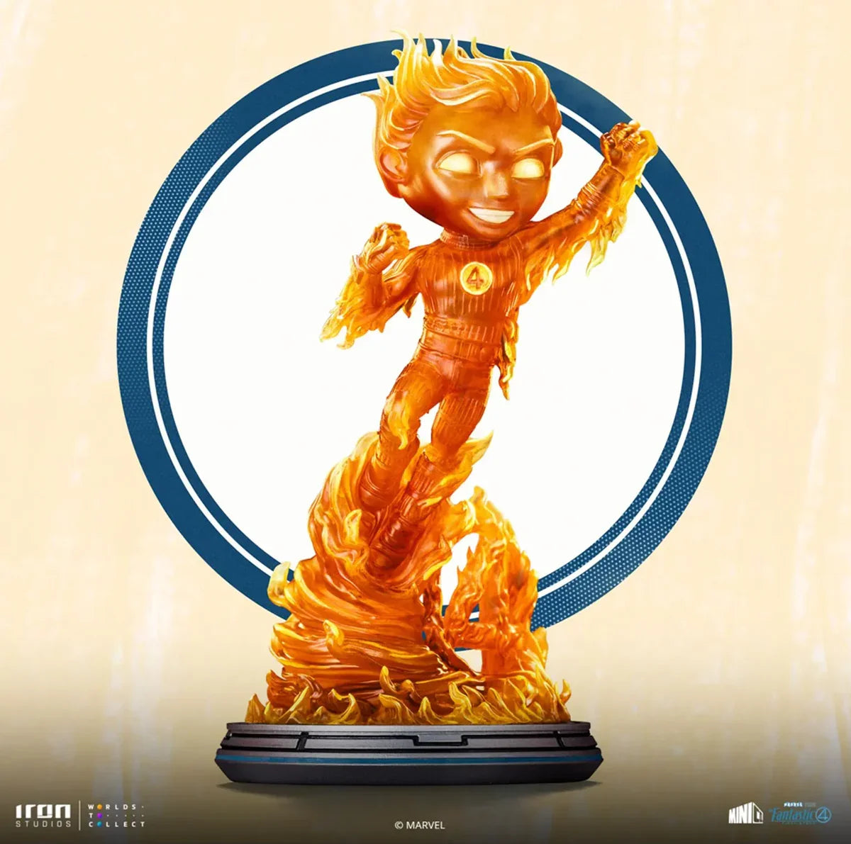 The Fantastic Four: First Steps - Human Torch MiniCO Vinyl