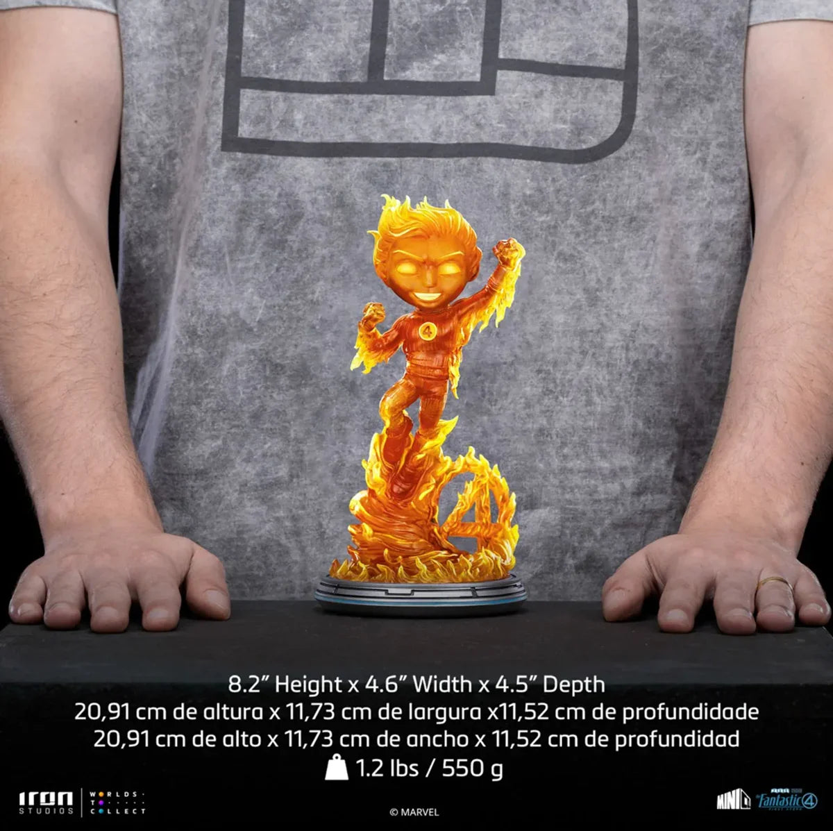 The Fantastic Four: First Steps - Human Torch MiniCO Vinyl