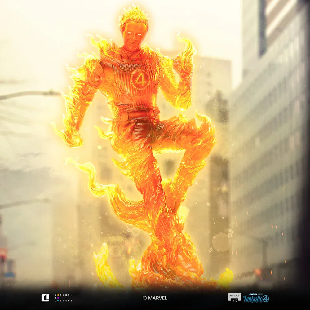 The Fantastic Four: First Steps - Human Torch 1:10 Scale Statue