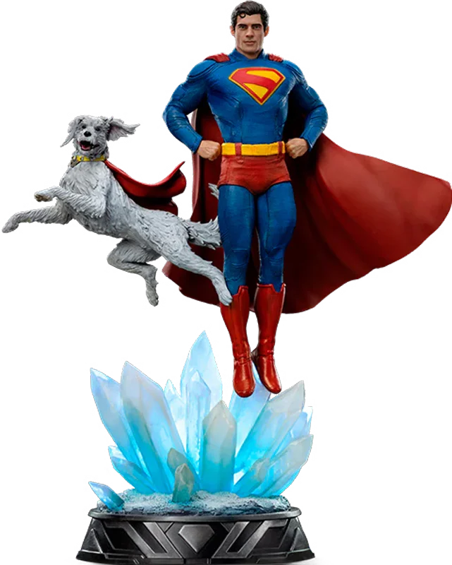 Superman (2025) - Superman & Krypto 1:10 Scale Statue