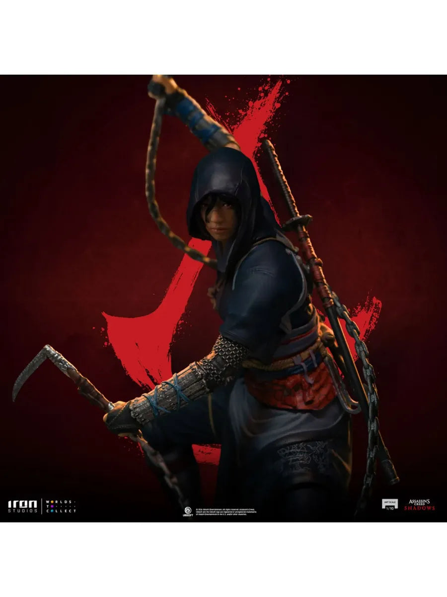 IRO57859 Assassin's Creed: Shadows - Naoe 1:10 Scale Statue - Iron Studios - Titan Pop Culture
